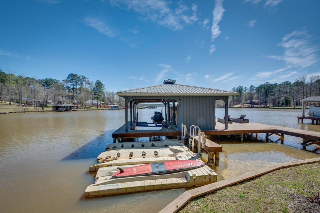 Quiet Lakefront Eatonton House With Boat Dock! Villa Bagian luar foto