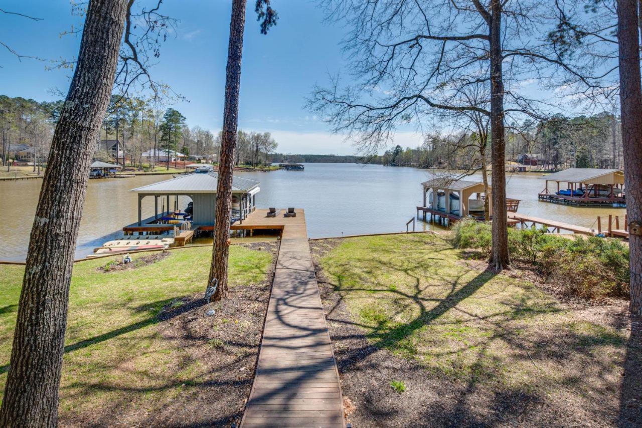 Quiet Lakefront Eatonton House With Boat Dock! Villa Bagian luar foto