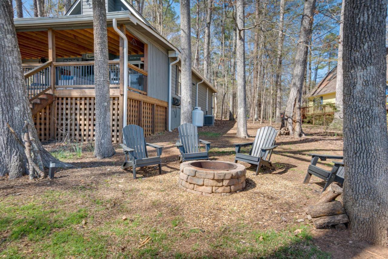 Quiet Lakefront Eatonton House With Boat Dock! Villa Bagian luar foto