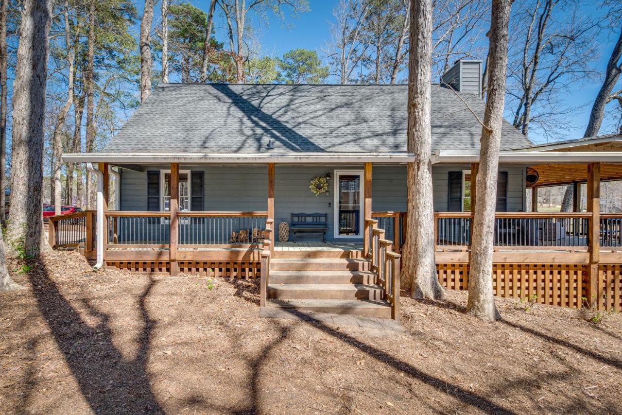 Quiet Lakefront Eatonton House With Boat Dock! Villa Bagian luar foto